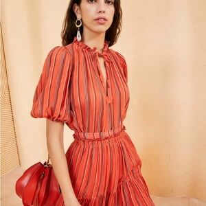 Ulla Johnson Oona Top in Porto size 4